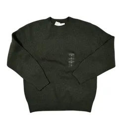 新品 ユニクロ 3Dスフレヤーン クルーネックセーター 長袖 ニット　　UNIQLO ホールガーメント 立体的 なめらかシルエット 雅瀬1019