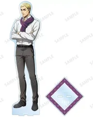 【中古】アクリルスタンド・アクリルパネル エルヴィン・スミス 描き下ろし マフラー着用ver. 特大アクリルスタンド 「進撃の巨人」