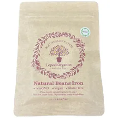 CA01 K レピールオーガニックス レピール まめ鉄 Natural Beans Iron ナチュラル ビーンズ 120粒 粒タイプ●賞味期限：2026/09/02〜