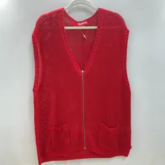 【大清水75-3-1015ss】supreme  Dragon Zip Up Sweater Vest【中古】【メンズ】のサムネイル
