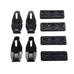 Terzo テルッツォ (by PIAA) ルーフキャリア ベースキャリア ホルダー 4個入 ブラック 【日産 セレナ C26 C27】 EH395のサムネイル