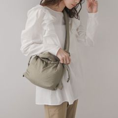 夢展望公式 [新品未使用] マルチウェイナイロンミニバッグ [グレージュ] 他カラー別ページ有 rectangle バッグ ハンドバッグ 535512-03