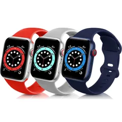 【在庫セール】SE/7/6/5/4/3/2/1に対応45mm 44mm Series iWatch 通気 42mm 柔らかい シリコン製 交換ベルト 41mm スポーツバンド 男女兼用 アップルウォッチバンド 40mm コンパチブル バンド Watch 38m
