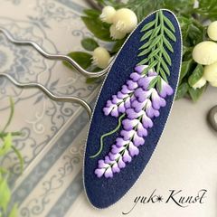 藤の花のかんざし