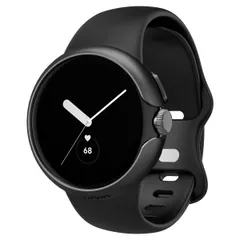 【迅速発送】Spigen Google Pixel Watch 2 / Pixel Watch 1 ケース 落下 衝撃 吸収 簡単な取り付け 超薄型 シンプル スリム 軽量 保護カバー シン・フィット ACS05795 (ブラック)