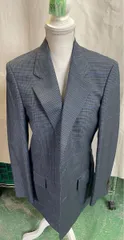 Burberrys バーバリーズ テーラードジャケット グレー C-TK83 メンズ スーツ 上質 英国製 m8899