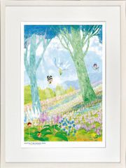 藤城清治 真作　版画　額装品 美術品　アート　芸術　1989年　紫綬褒章受章 藤城清治 真作 版画 額装品 美術品 アート 芸術 1989年 紫綬褒章受章