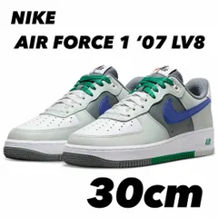 NIKE AIR FORCE 1 ‘07 LV8 ナイキ エア フォース 1 ‘07 LV8ライトシルバー/ホワイト/グレー/ディープロイヤルブルー FD2592-001 30cm