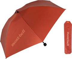 新生活応援SALE　モンベル トラベル サンブロック アンブレラ 50 長傘 UVカット 傘　オレンジ　ブルーグリーン　タン　3色展開