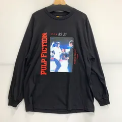 【美品】ワコマリア × パルプフィクション　長袖　Tシャツ　ロンT PULP FICTION / CREW NECK LONG SLEEVE T-SHIRT ( TYPE-3