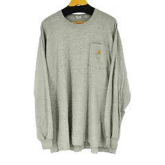 カーハート Carhartt LOOSE FIT HEAVYWEIGHT LONG-SLEEVE POCKET T-SHIRT メンズ JPN：XL 