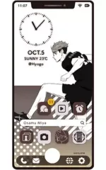 【中古】食玩 トレーディングカード 宮治(ジャンプ) 「ハイキュー!! スマホライクカードVol.2」