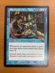 状態A リスティックの研究 Rhystic Study 英語版 MTG MAGIC The Gathering