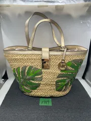 MICHAEL KORS マイケルコース　かごバッグ　トートバッグ　美品 MICHEAL KORS マイケルコース かごバッグ マザーズバッグ｜Yahoo