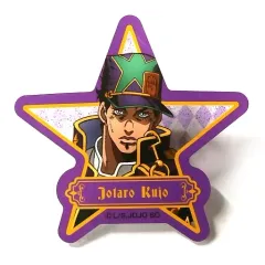 【中古】バッジ・ピンズ 空条承太郎 「ジョジョの奇妙な冒険 第六部 ストーンオーシャン 星型ラメアクリルバッジ」