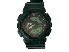 CASIO (カシオ) G-SHOCK GA-110CM 腕時計 デジアナ ジーショック グリーン カモフラージュ メンズ/078