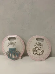 ディズニー ストア ヘアピン ミッキー アリエル 2個セット 未使用