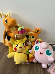 대만 타이베이 포켓몬 센터 한정 신품 태그 첨부 포켓몬 인형 4체 세트 단품 판매 OK