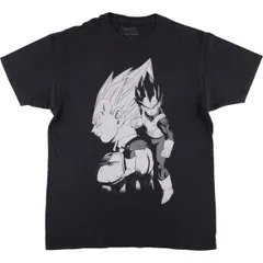 古着 DRAGONBALL Z ドラゴンボールZ ベジータ キャラクタープリントTシャツ メンズL相当/eaa579915