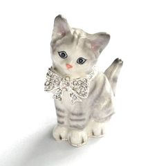美品】クリストフル リュミエール コレクション 猫 子猫 クリストフル 