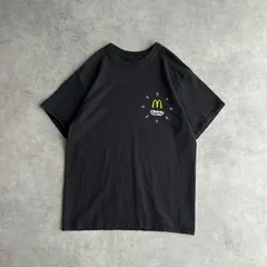 Hanes/ヘインズ/半袖Tシャツ/McDonald/マクドナルド/ホセ・アルヴァロ・オソリオ・バルヴィン/J Balvin/コラボ/プロモーションプリント/ブラック/黒/jmaple