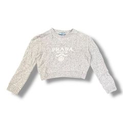 PRADA リブニット クロップド丈 長袖 36 - メルカリ