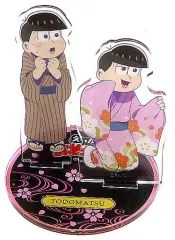 【中古】アクリルスタンド・アクリルパネル トド松 アクリルスタンド 「えいがのおそ松さん」 アニメイトガールズフェスティバル2019グッズ