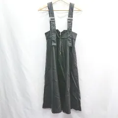 ◇ AZUL BY MOUSSY フェイクレザー ロング丈 ワンピース サイズS ブラック レディース E  【1407020065467】のサムネイル