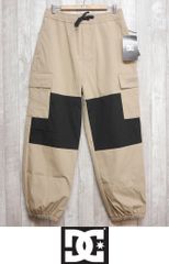 【新品:SALE】25 DC SNOW CARGO BLOCK PANT - Lサイズ - Beige(BEG) 正規品 スノーボード ウェア カーゴパンツ
