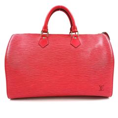 LOUIS VUITTON スピーディ35 エピ エピ カスティリアンレッド レザー レッド ハンドバッグ ゴールド M42997