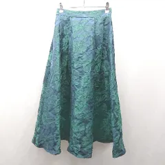 ◇ ⊂ KOBE LETTUCE コウベレタスレタス 総柄 ロング フレア スカート サイズ表記なし グリーン系 レディース E  【1506300028618】のサムネイル