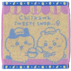 [중고] 잡화 치이카와 & 하치와레 자가드 타월 [이치 반 쿠지 치이카와 ~SWEETS SHOP~] F상