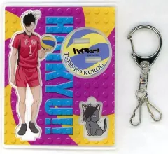 【中古】雑貨 黒尾鉄朗 アクリルスタンドキーホルダー 「ハイキュー!!×JUMP SHOP」 烏野高校排球部 体験入部会グッズ