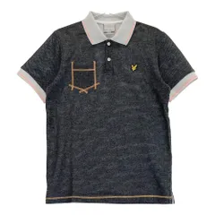 サイズ：M LYLE&SCOTT  ライル アンド スコット  半袖ポロシャツ  ブラック系 [240101245358]# ゴルフウェア メンズ ストストのサムネイル