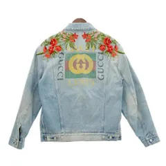 グッチ　GUCCI ジャケット　Gジャン GUCCI グッチ 23AW ジャンボGG アニマルリバーシブルデニム