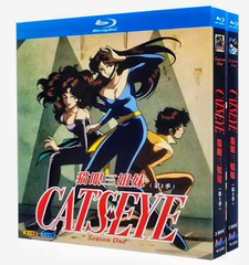 【新品未開封】『猫目三姐妹 （CAT’S EYE）Season One （第1-2季）』Blu-ray（4枚組）