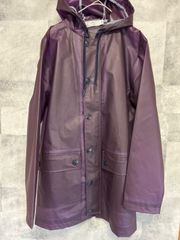 プチバトーヨットパーカXXSスケルトンロイヤルパープル紫PETIT BATEAU