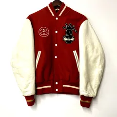 【中古】【メンズ】OLD STUSSY AUTHENTiC GEAR オールドステューシーオーセンティックギア USA製 00S CLASSIC VARSITY JACKET 00年代  スタジャン【142-250210-ma-27-IZU】
