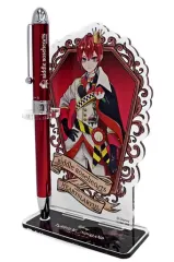 【中古】ペンスタンド・筆立て(アクリル) リドル・ローズハート アクリルスタンド付多機能ボールペン 「ディズニー ツイステッドワンダーランド」 プレミアムバンダイ限定