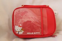ハローキティ　キティ　持ち手付き　マルチケース　ポーチ　ペンケースとしても