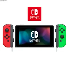 (本体)マイニンテンドーストア限定 Nintendo Switch(ニンテンドースイッチ) カスタマイズ Joy-Con(L) レッド/(R) ネオングリーン Joy-Conストラップ ブラック(HAC-S-KAYAA) 任天堂
