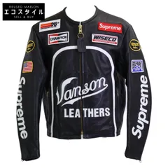 バンソン　レザー　ライダースジャケット バンソン オールド品 B シングルライダース 38（M～細めのL