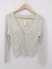 ◇ PAGEBOY ページボーイ ALICIA 長袖 ニット カーディガン サイズF グレー系 レディース P  【1301090012829】