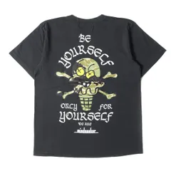 美品 BBC/ICE CREAM ビービーシー Tシャツ 21SS ×mindseeker マインドシーカー カモフラージュ柄 アイスクリーム BONE T-SHIRT トップス チャコール Mのサムネイル
