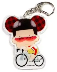 【中古】キーホルダー・マスコット(キャラクター) 金城真護 「劇場版 弱虫ペダル×PARCOグランバザール シークレットクリアアクリルキーホルダー」