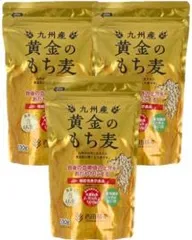 九州産 大麦 もち麦 黄金のもち麦 500g×3袋セット 西田精麦