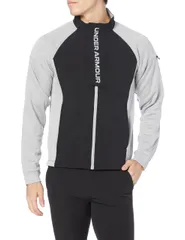[アンダーアーマー] UA Sweater Fleece HYB Jacket Steel Black Mod Gray LG [Steel Black Mod Gray] [L]