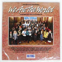 WE ARE THE WORLD ウィ・アー・ザ・ワールド 国内盤 シール帯 WE ARE THE WORLD ウィ・アー・ザ・ワールド 国内盤 シール帯