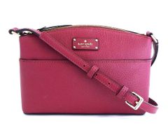 【211474】kate spade ケイトスペードニューヨーク  ショルダーバッグ ポシェットバッグ パープル