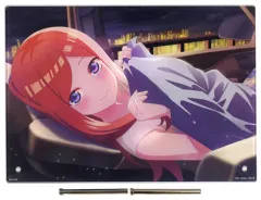 【中古】アクリルスタンド・アクリルパネル 中野三玖 描きおろしアクリルボード 「一番くじ 映画 五等分の花嫁 ～秘密の相乗り～」 E賞